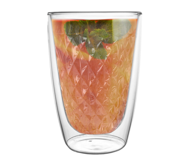 EZYSTYLE Szklanki termiczne Ezy Style "Diamond" 250ml do kawy/harbaty - 1462726 - zdjęcie 4
